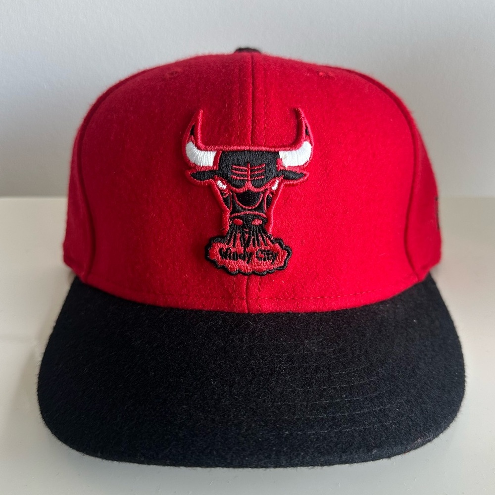New Era Hardwood Classics 5950 Bulls Hat Size 7